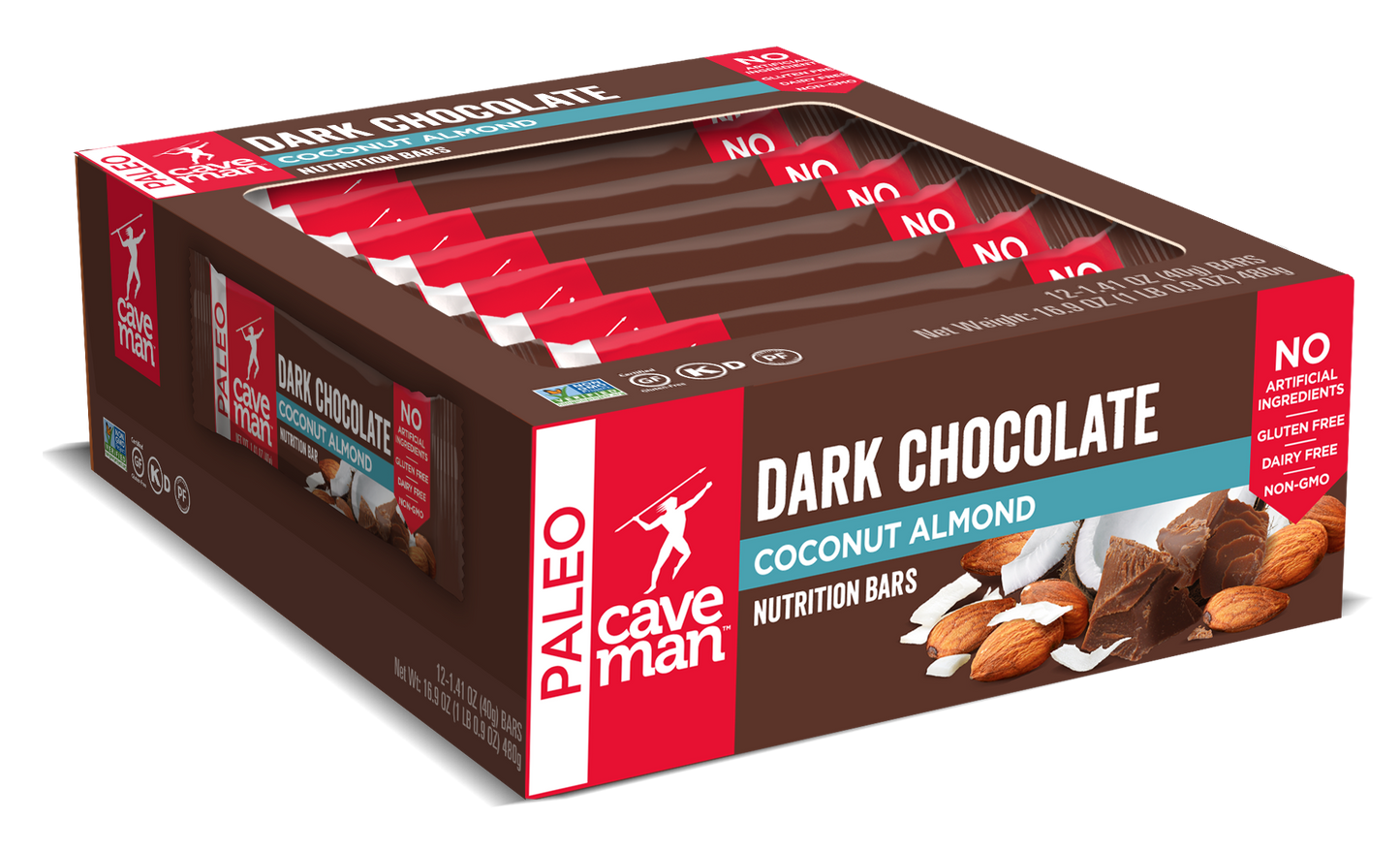 Dark Chocolate Almond Coconut Nutrition Bars