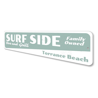 Surfside Bar & Grill Sign