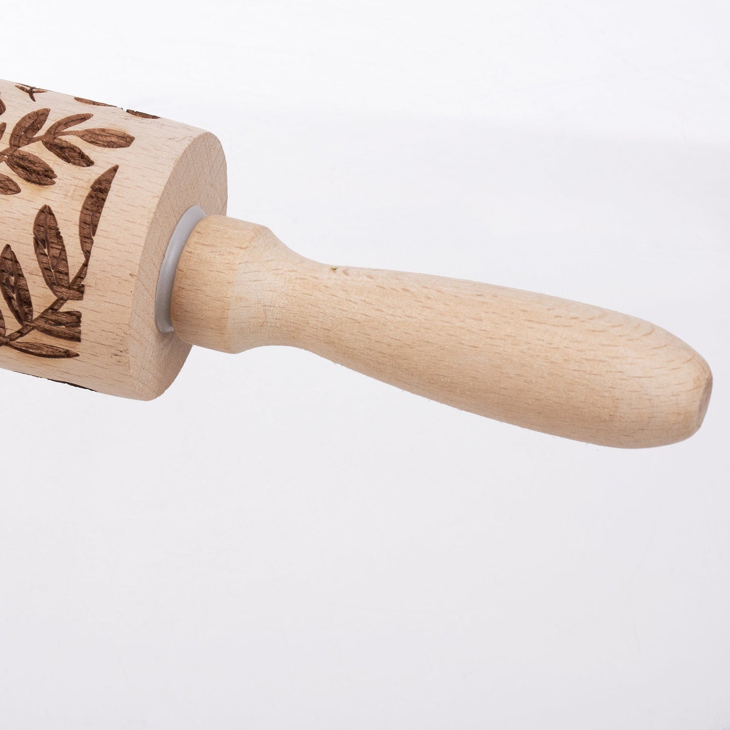 Mushrooms Small Embossing Rolling Pin | Creates Mushrooms and Florals